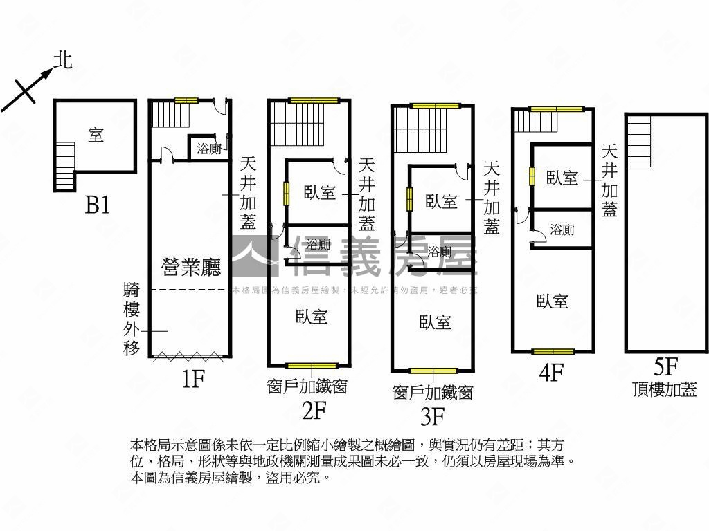 難得出現正一中街核心店面房屋室內格局與周邊環境