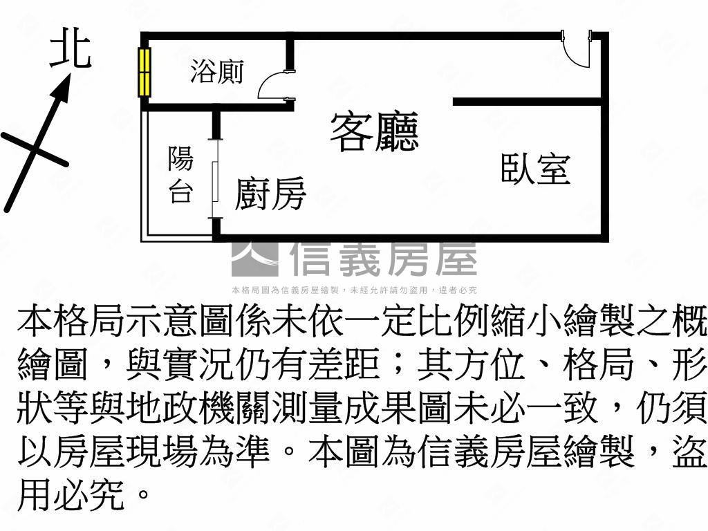 寶佳利溫馨大套房房屋室內格局與周邊環境