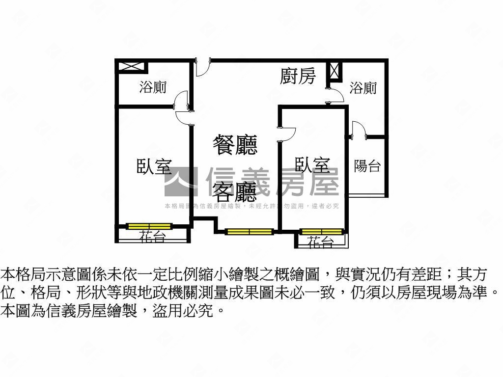 昂峰惟美D5兩房車位房屋室內格局與周邊環境