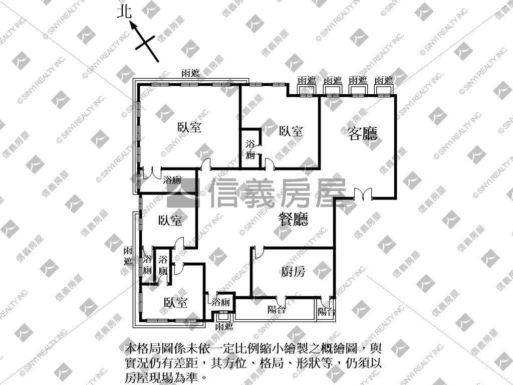 七期百達富裔稀有視野戶房屋室內格局與周邊環境