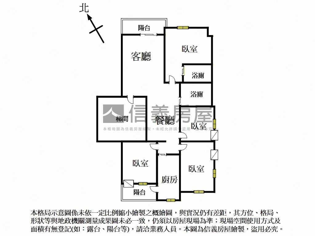 山水畫樓美妝４房大宅門房屋室內格局與周邊環境