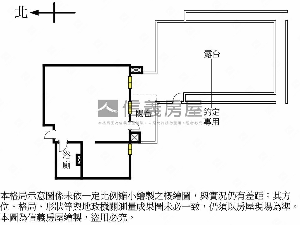 【市政１號院】難得有露臺房屋室內格局與周邊環境