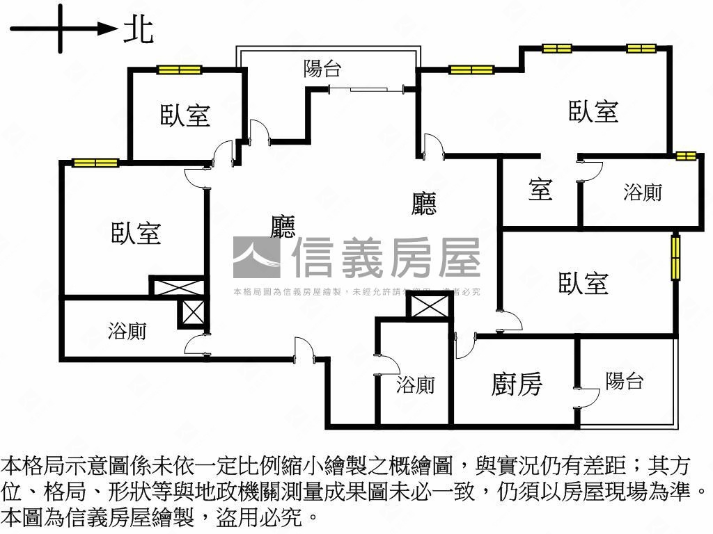 新碩文曲公園四房坡平車位房屋室內格局與周邊環境