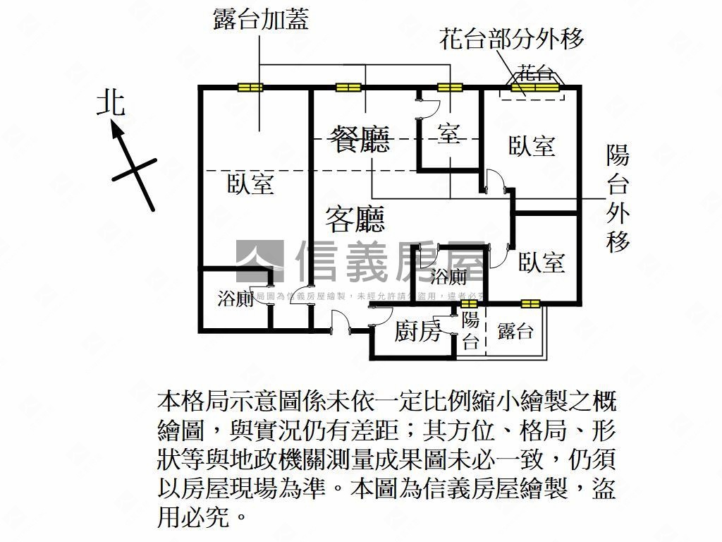 小資三房成家立業房屋室內格局與周邊環境