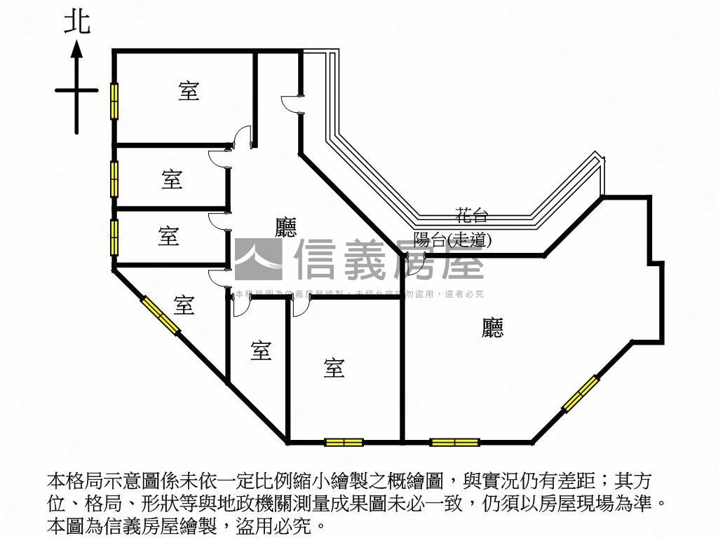 葉財記面敦南林蔭辦公房屋室內格局與周邊環境