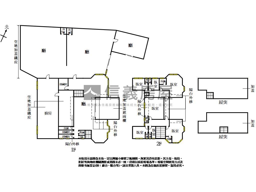 龍潭台三線旁千坪土地農舍房屋室內格局與周邊環境