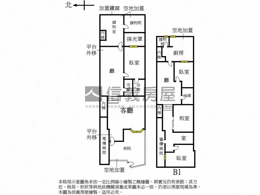 寬敞１樓庭院車位房屋室內格局與周邊環境