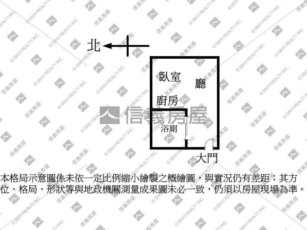 北門捷運雙子星裝潢美套房屋室內格局與周邊環境