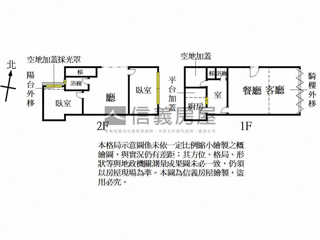 龜山自強西路大面寬店面Ｂ房屋室內格局與周邊環境