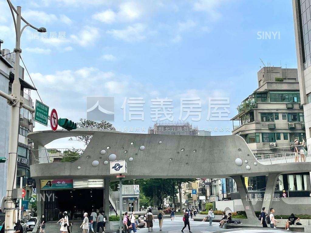 中山捷運綠意金店面房屋室內格局與周邊環境