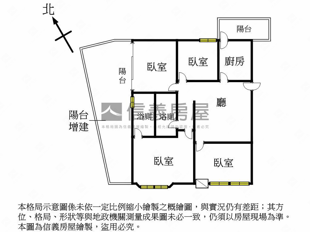 近鳳山花市．公園首排四房房屋室內格局與周邊環境