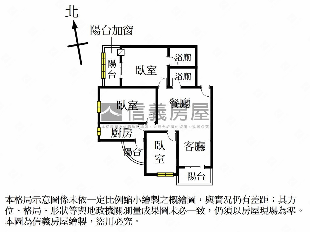 轟動天廈３房有車位房屋室內格局與周邊環境