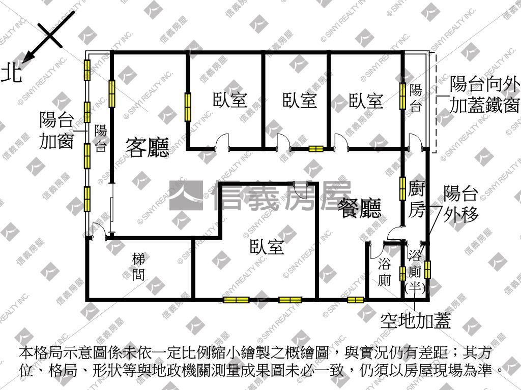 雙捷運面學校樹海邊間美寓房屋室內格局與周邊環境