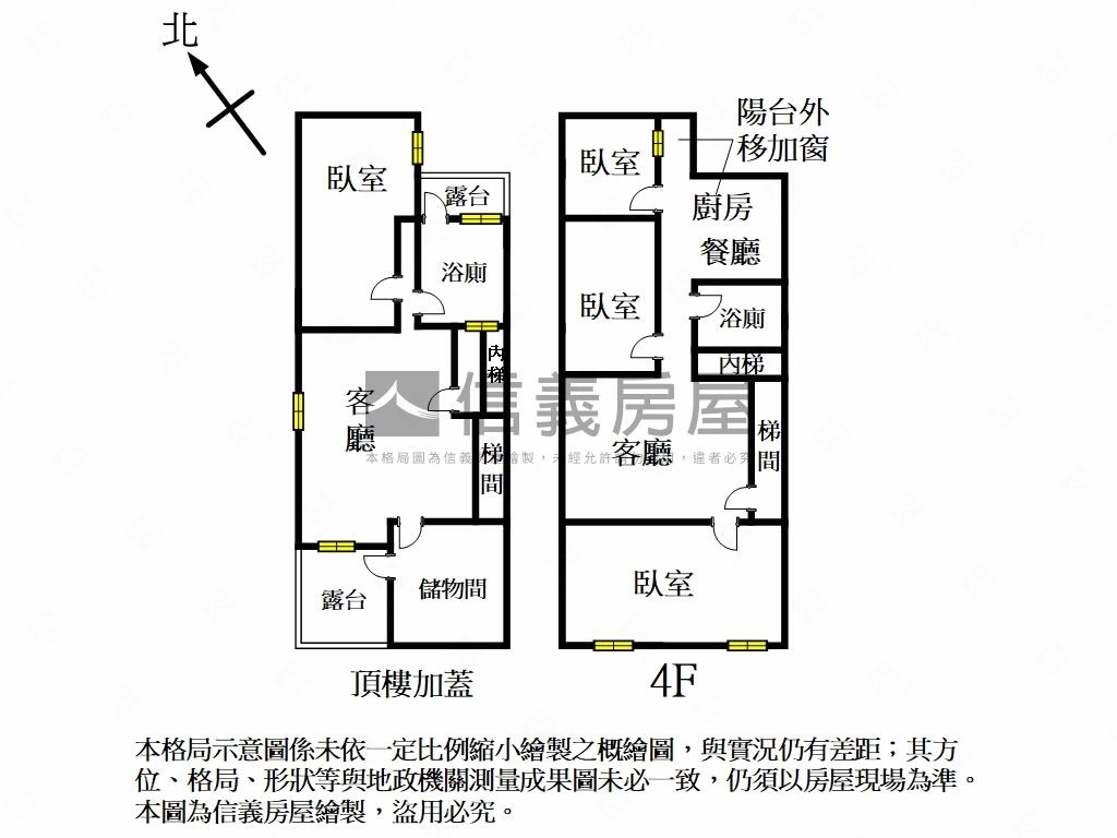 麟光捷運頂加大空間房屋室內格局與周邊環境
