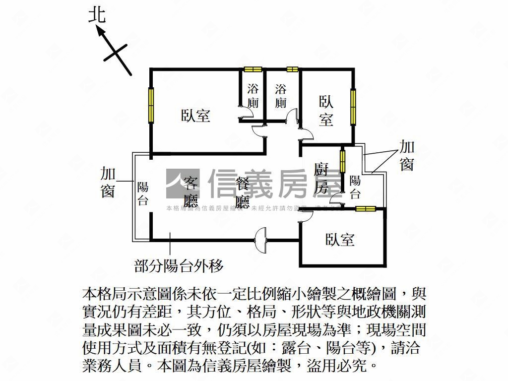 稀有裝潢三房附平面車位房屋室內格局與周邊環境