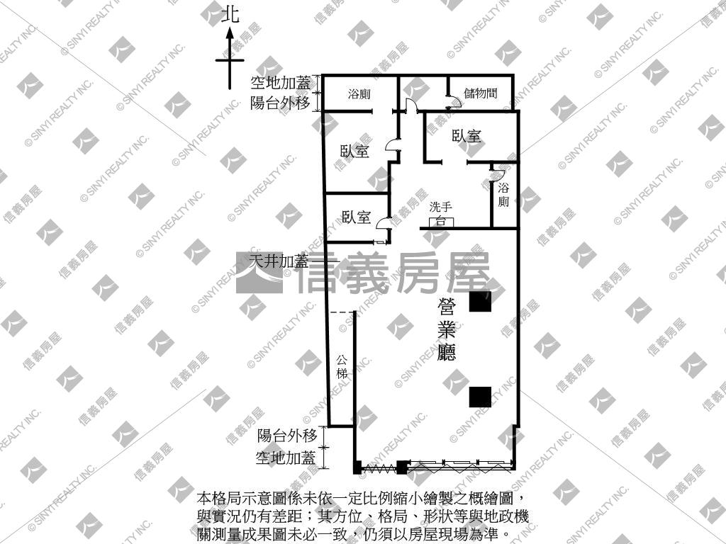 近捷運松江大面寬一樓房屋室內格局與周邊環境