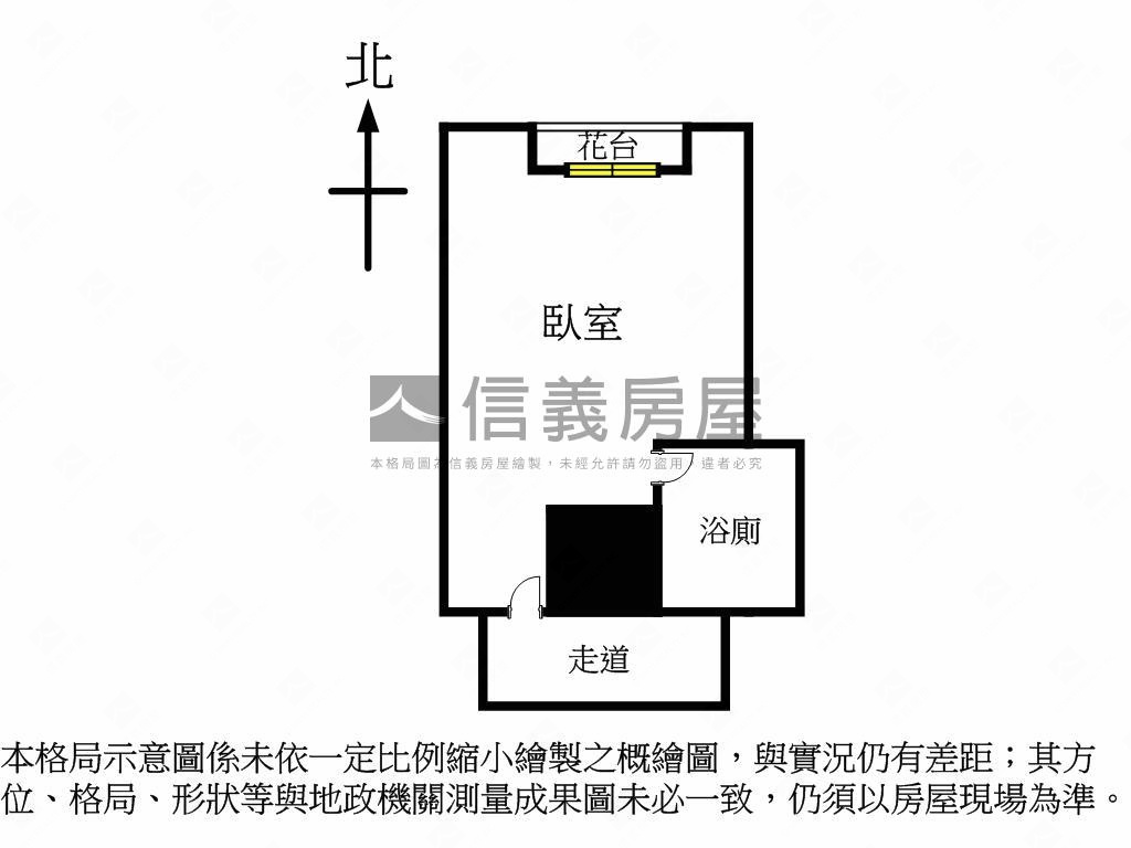 近北屯捷運套房凱撒假期房屋室內格局與周邊環境