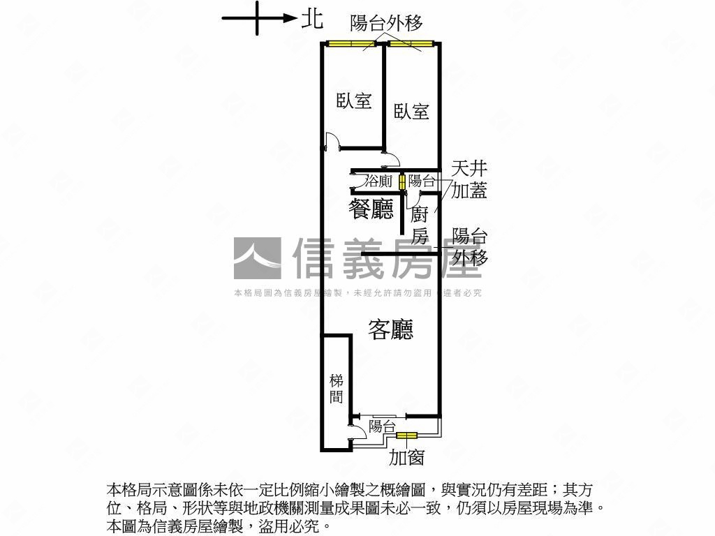 百福－黃金二樓房屋室內格局與周邊環境