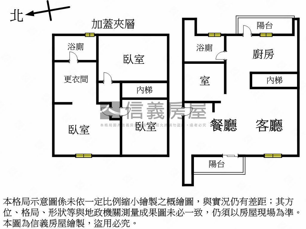 五米新奇屋挑高美宅房屋室內格局與周邊環境