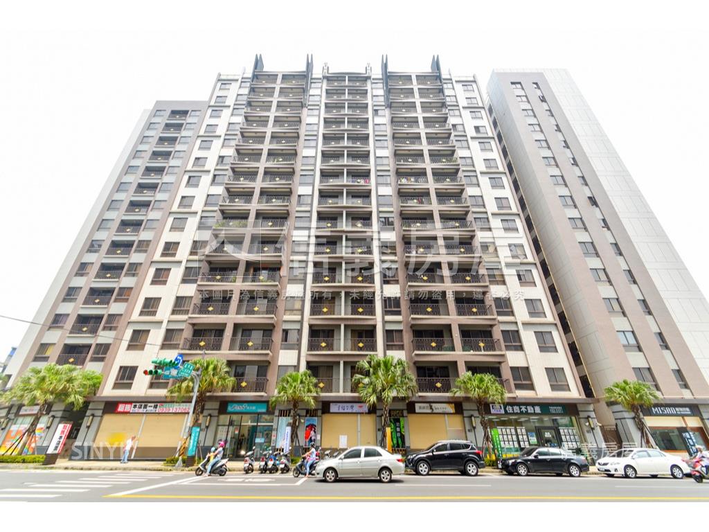 鴻築吾江三房平面車位房屋室內格局與周邊環境