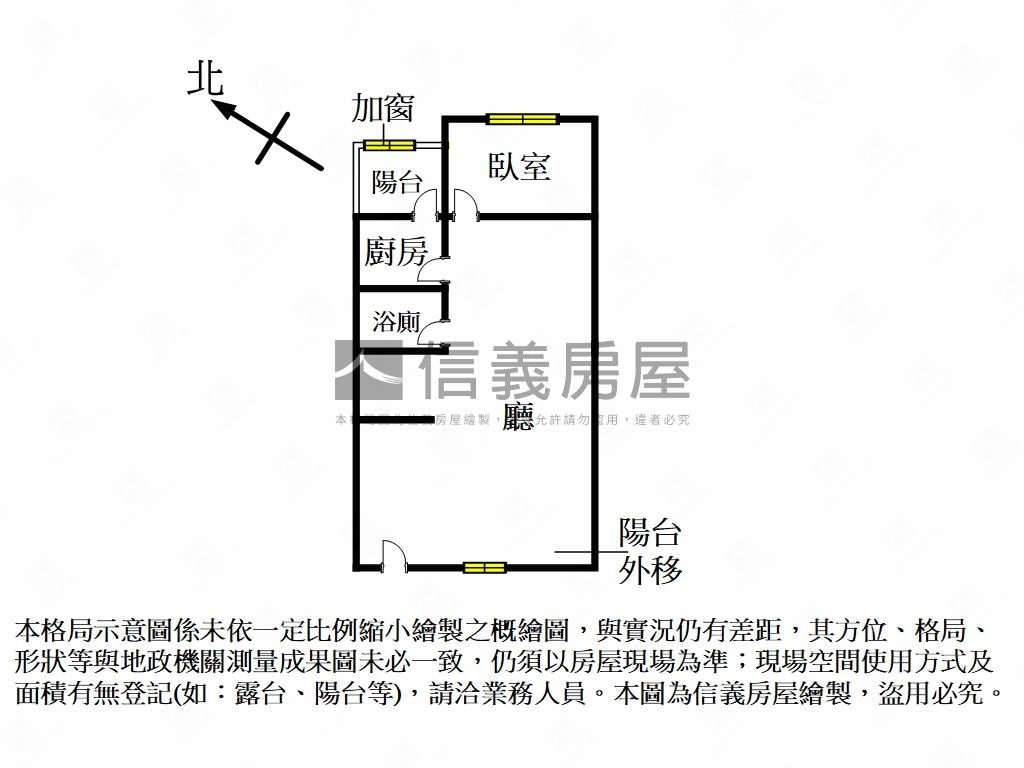 北大觀套房房屋室內格局與周邊環境