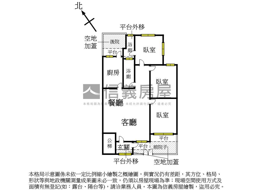 龍門金華台大森林一樓美苑房屋室內格局與周邊環境