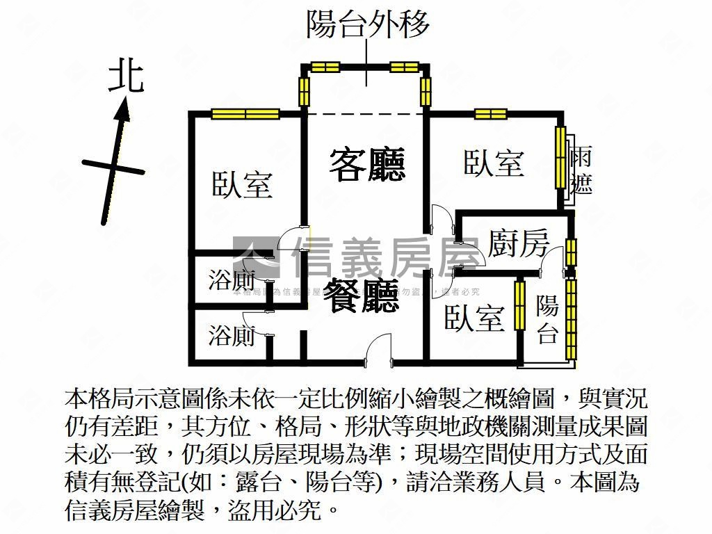 中路縣府敦品景觀三房車位房屋室內格局與周邊環境