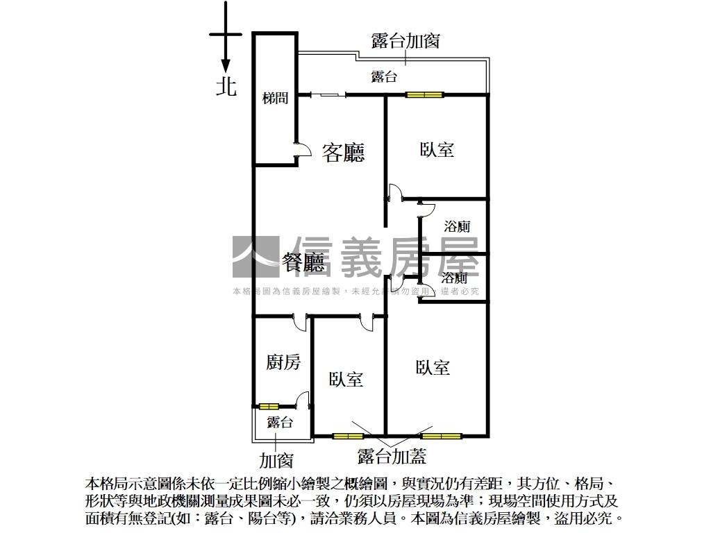 三民捷運雙併電梯三房房屋室內格局與周邊環境