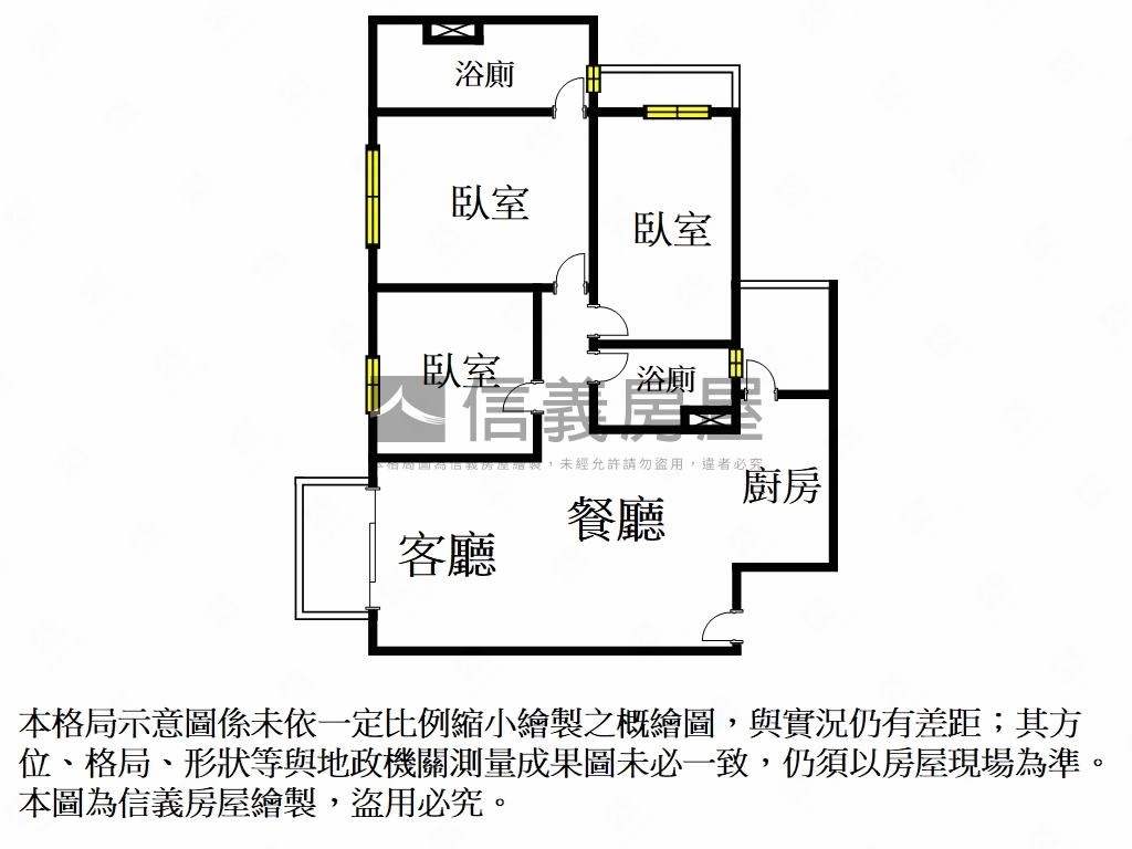 近中科里想國視野三房平車房屋室內格局與周邊環境