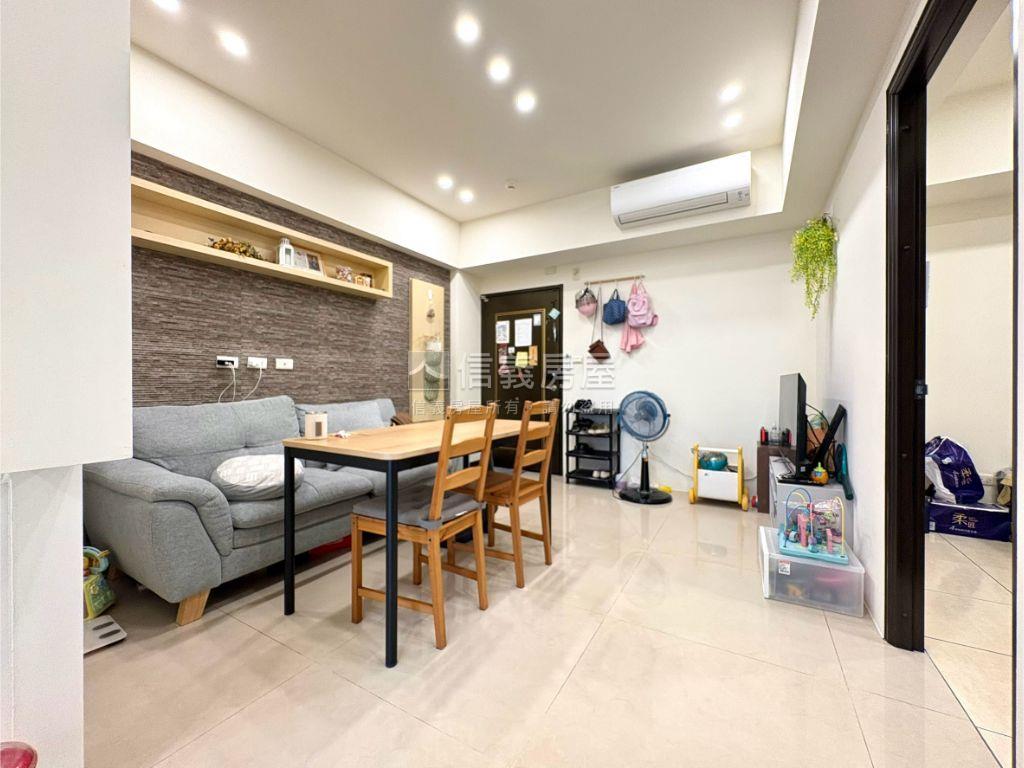 專任●興大旁簡約裝潢兩房房屋室內格局與周邊環境