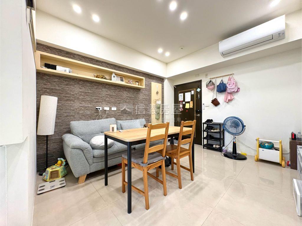 專任●興大旁簡約裝潢兩房房屋室內格局與周邊環境