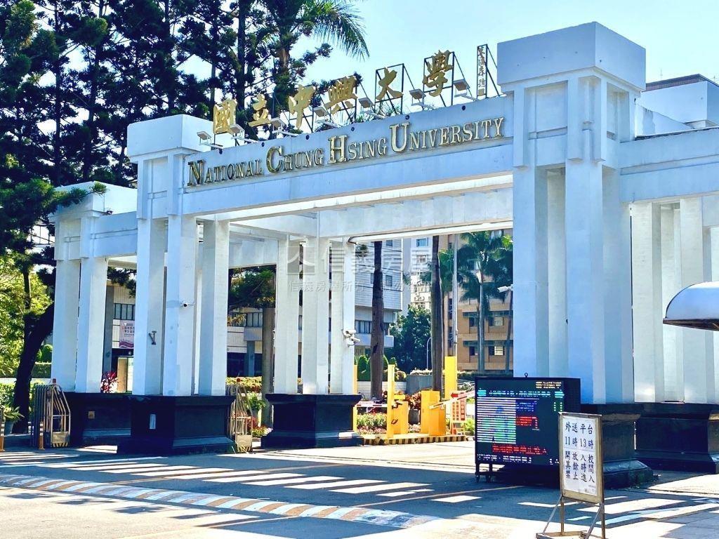 專任●興大旁簡約裝潢兩房房屋室內格局與周邊環境
