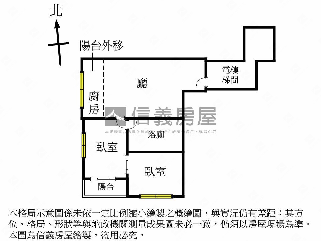 鼎山家樂福輕軌兩房房屋室內格局與周邊環境
