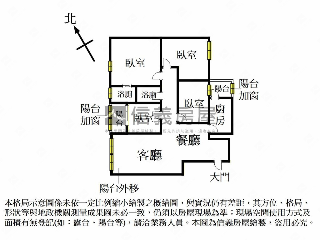 世紀風情。高樓４房帶車位房屋室內格局與周邊環境