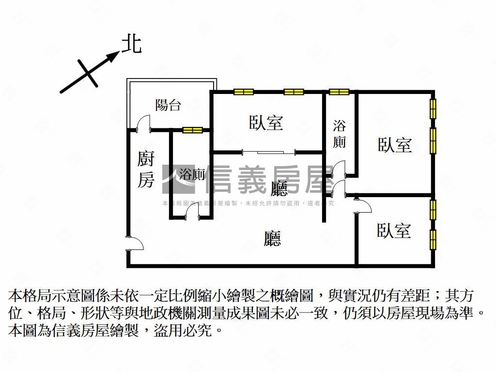楠梓台積電輕屋齡三房平車房屋室內格局與周邊環境