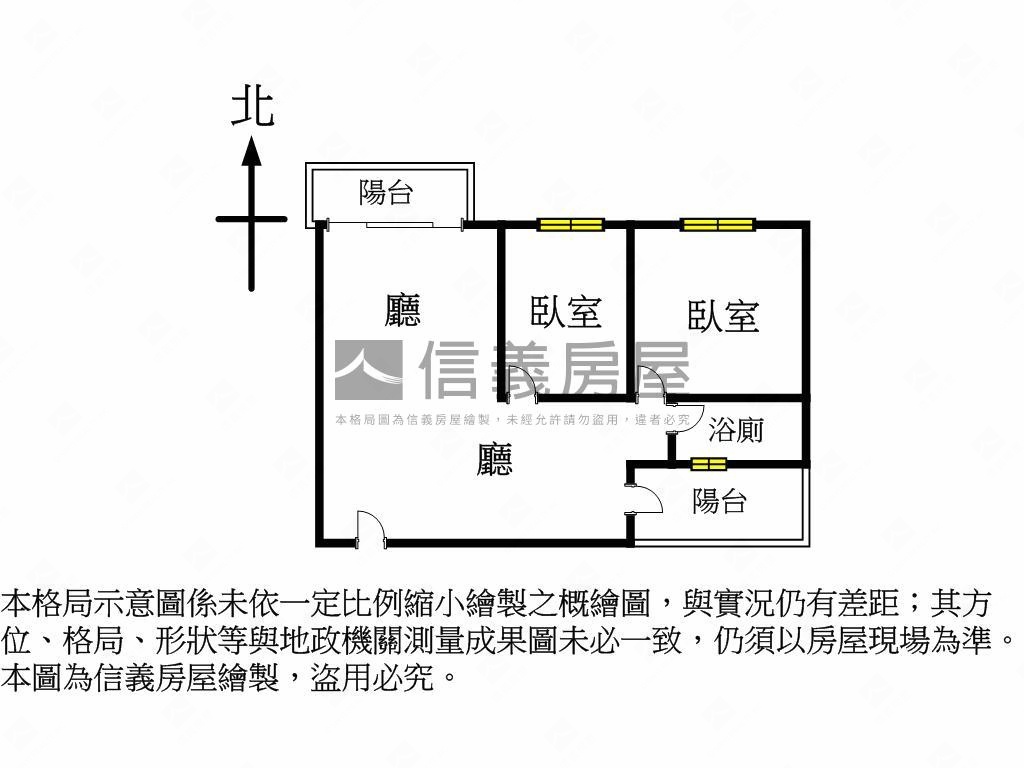 勝美樹廈大二房平車房屋室內格局與周邊環境