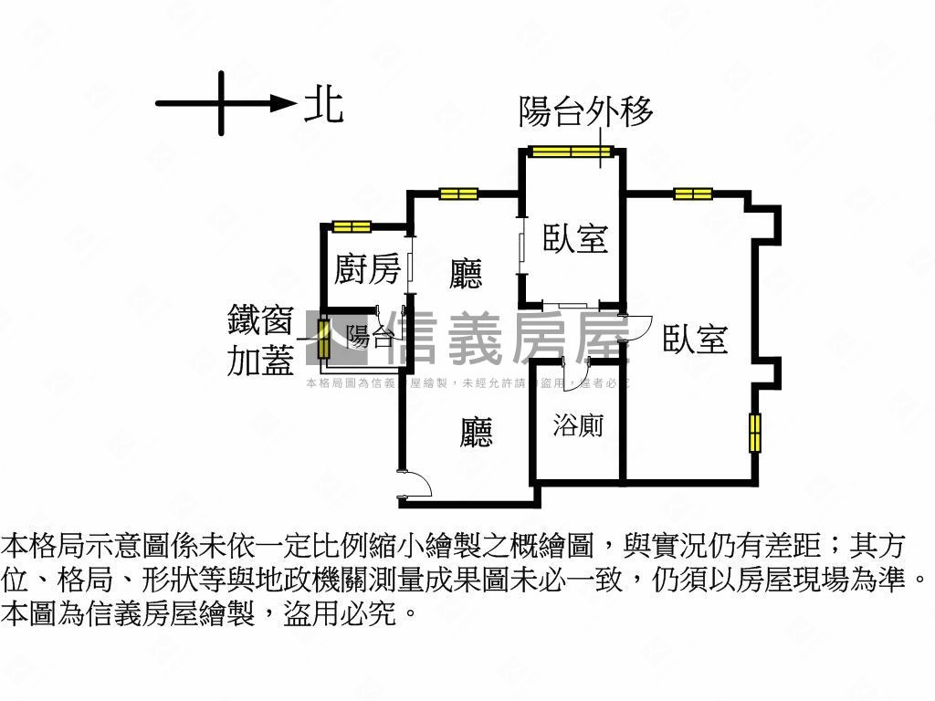 專任電梯２房平面車位房屋室內格局與周邊環境