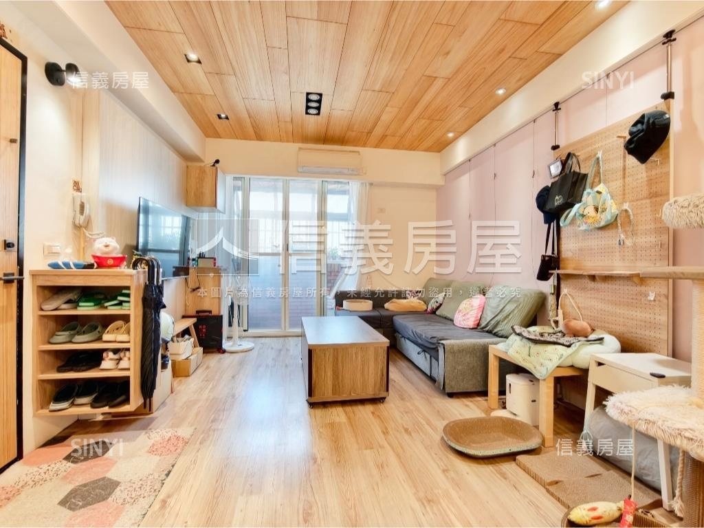 新莊街美３房附車位房屋室內格局與周邊環境