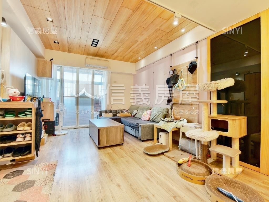 新莊街美３房附車位房屋室內格局與周邊環境