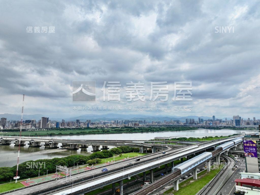 預售）新美齊河景次頂樓房屋室內格局與周邊環境