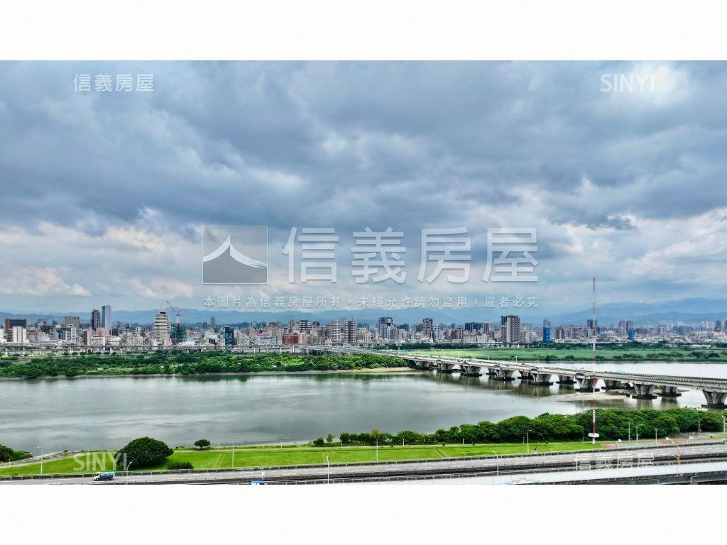 預售）新美齊河景次頂樓房屋室內格局與周邊環境