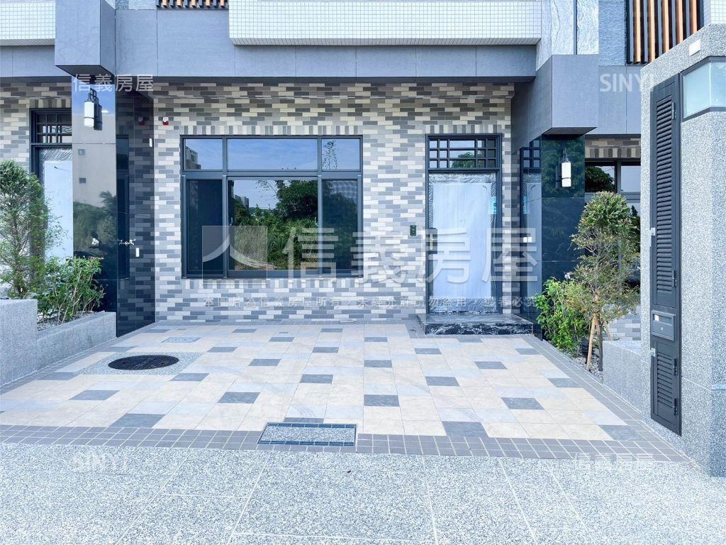 全新別墅前院停車房屋室內格局與周邊環境