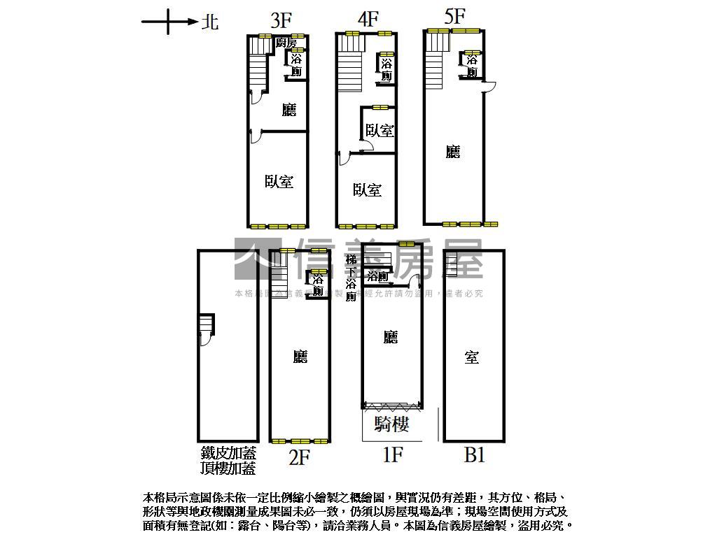 站前正路好使用金透天１房屋室內格局與周邊環境
