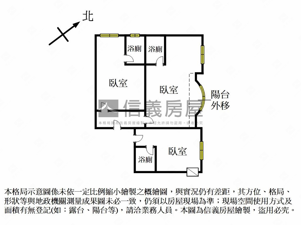 近台中市政府三套房房屋室內格局與周邊環境