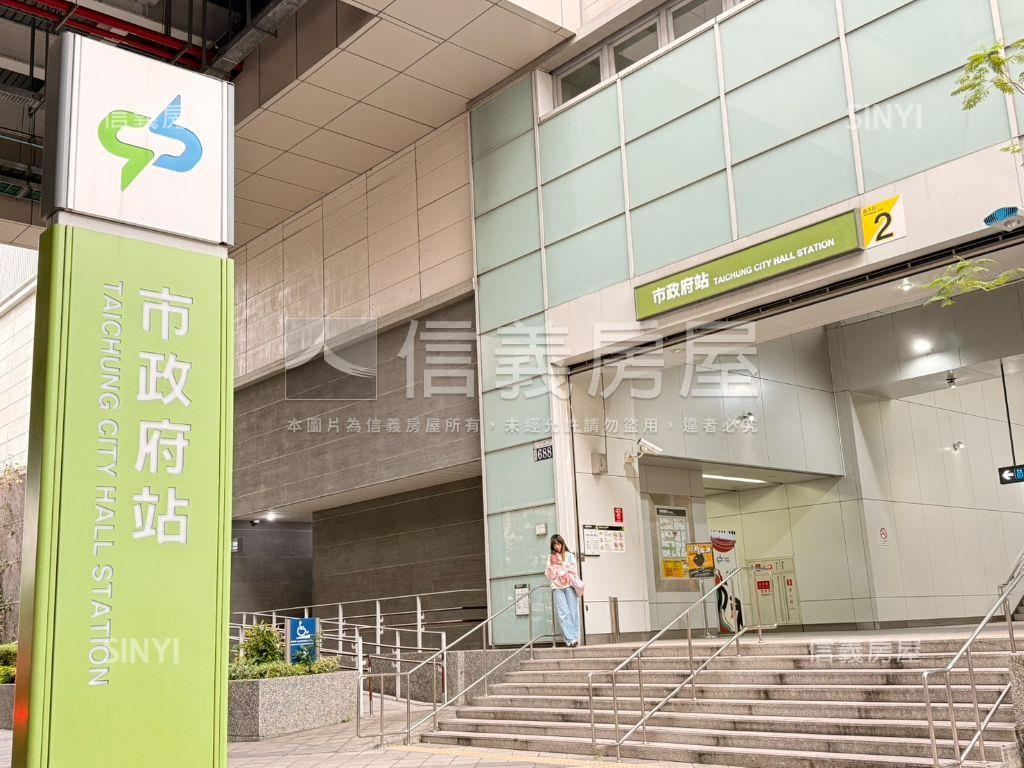 近台中市政府收租聖品房屋室內格局與周邊環境