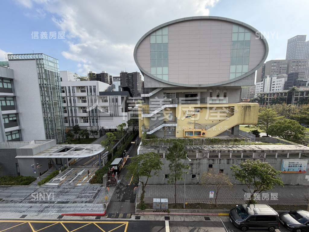 大安邊間三面採光公寓房屋室內格局與周邊環境