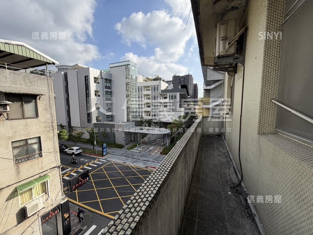 大安邊間三面採光公寓房屋室內格局與周邊環境