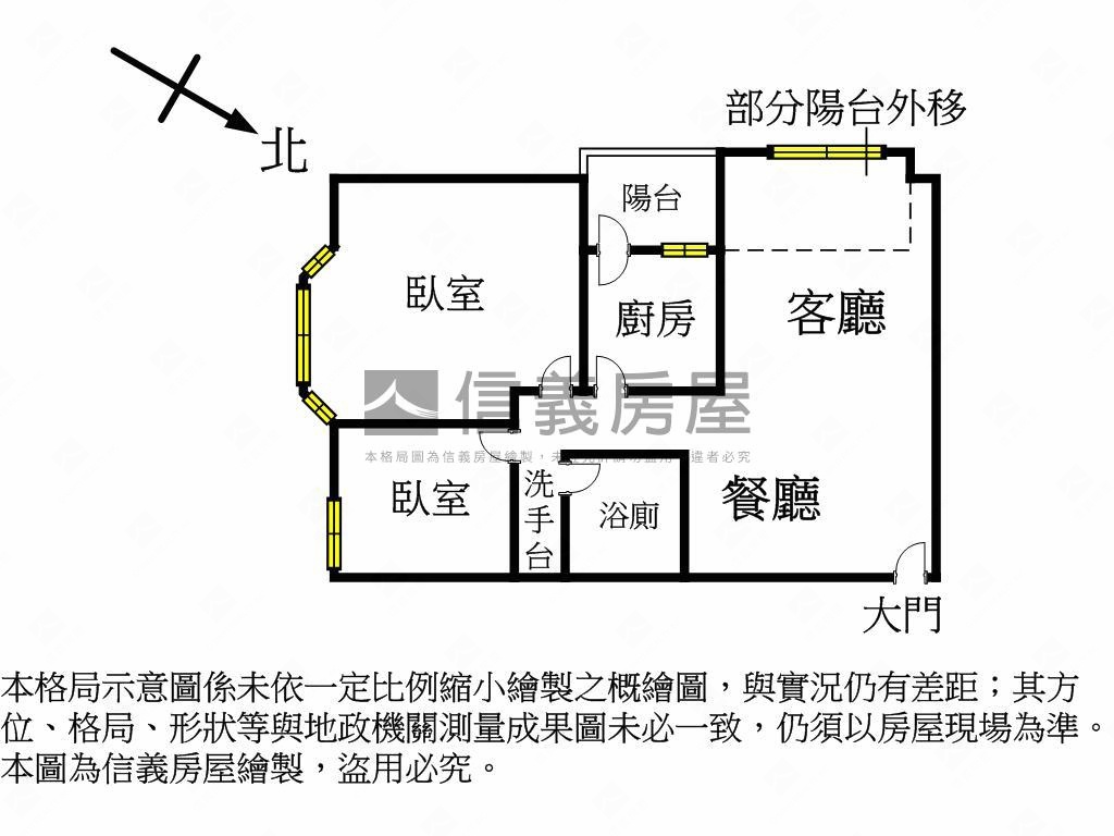 新青安－採光兩房好讚房屋室內格局與周邊環境