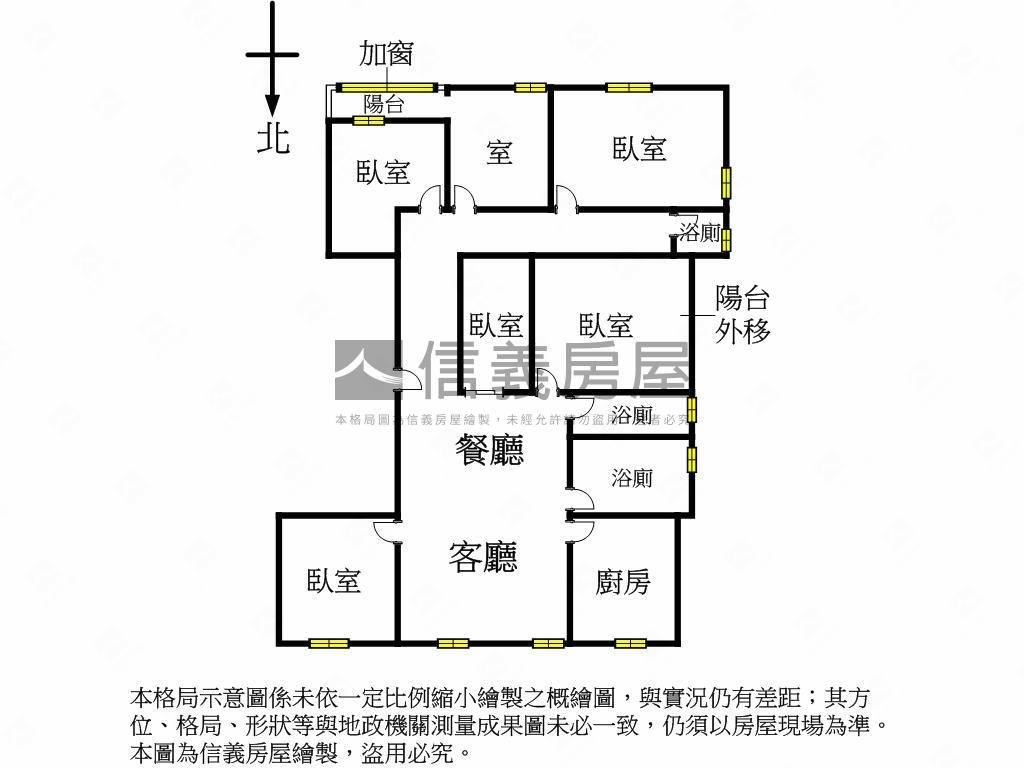 桂林路低公設大間華廈房屋室內格局與周邊環境