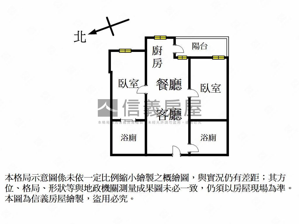 ㊝高大特區採光兩房平車房屋室內格局與周邊環境